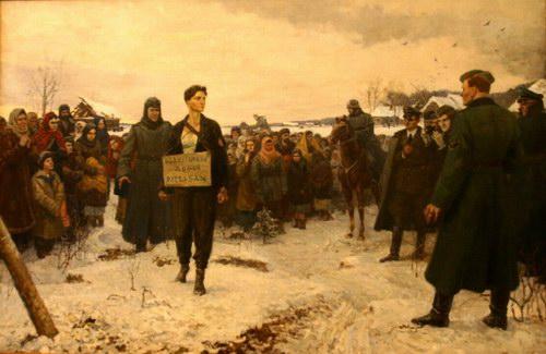 Дата в истории. Семьдесят два года назад свой подвиг совершила комсомолка Зоя Космодемьянская