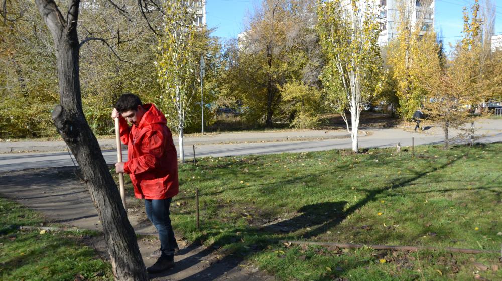 Красный субботник в городе-герое Волгограде