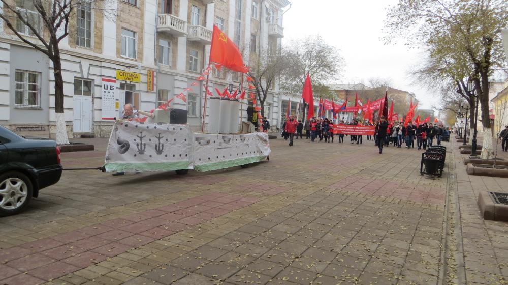 Праздничные мероприятия, посвященные 96-й годовщине Великой Октябрьской социалистической революции в Оренбургской области