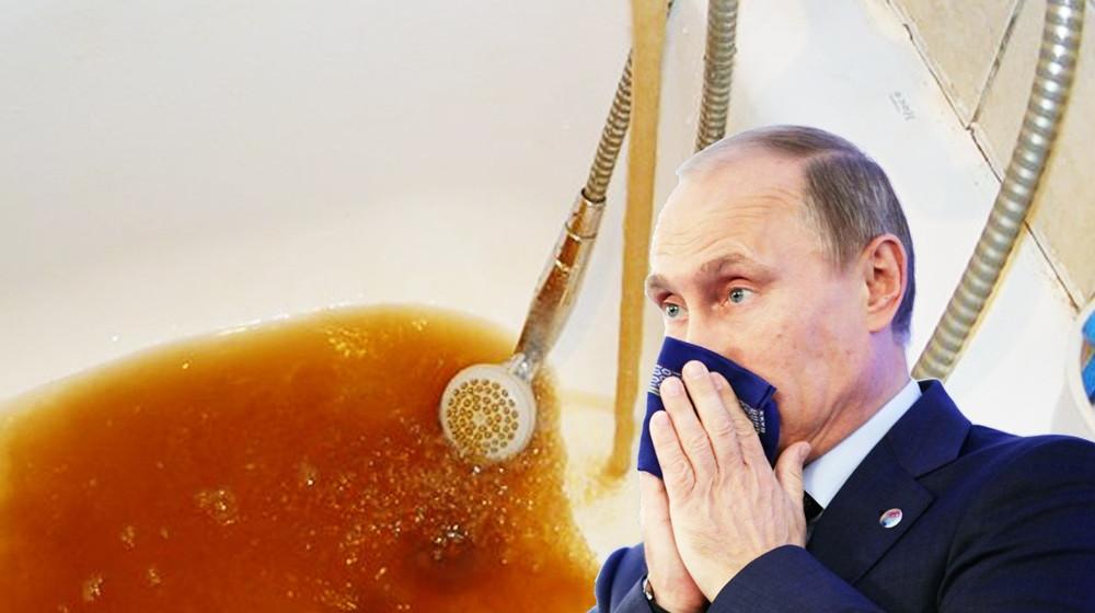 Реклама ЖЭКа: У тебя на кухне из крана постоянно течёт ржавая вода? Почувствуй себя президентом России! Новые политические анекдоты от Ивана Никитчука