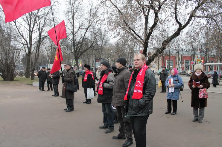 Псков. Сталин жив во все времена!