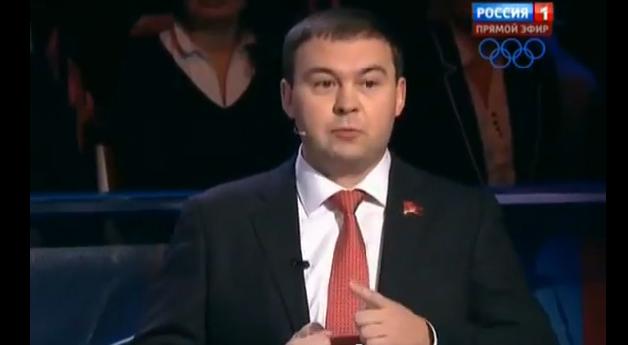 Юрий Афонин в эфире "Воскресного вечера с Соловьевым" («Россия 1»): «В экономике налицо кризисные явления»