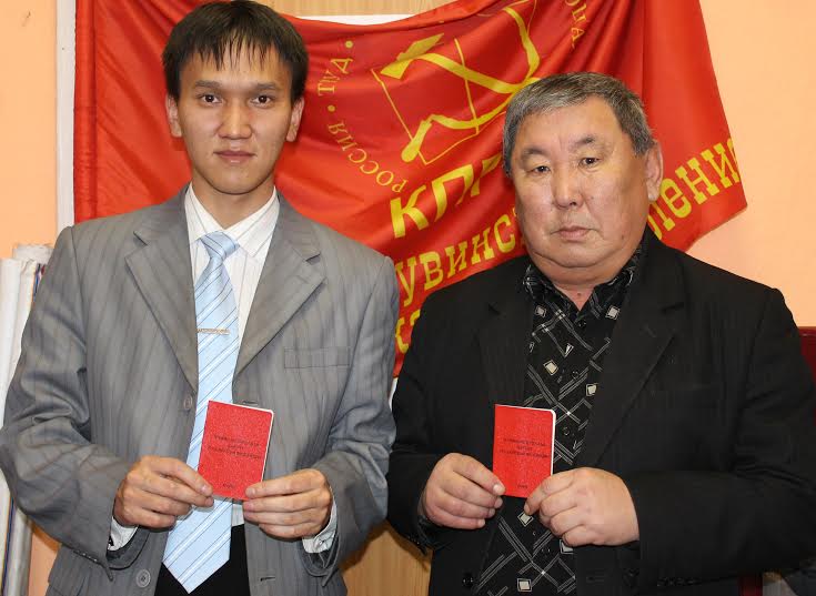 Республика Тува. В партию приходят люди в расцвете сил