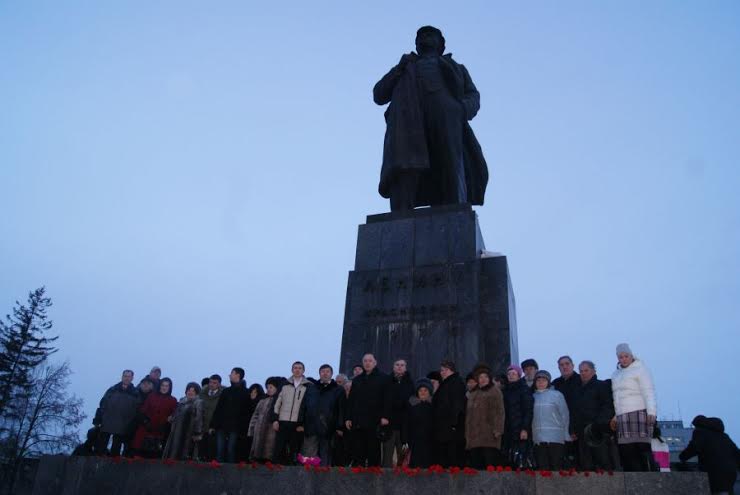 День памяти В.И. Ленина в Красноярске