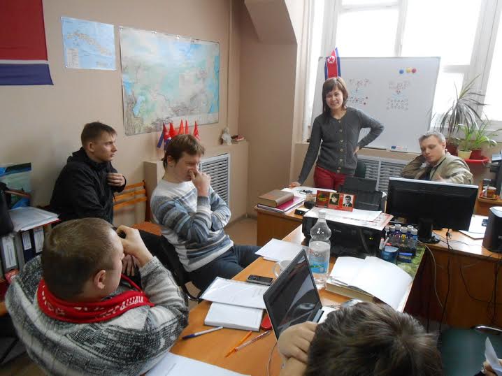 В штабе Пермского комсомола состоялся тренинг по ораторскому искусству