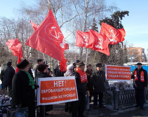 Ульяновск. Пикет в поддержку патриотов Украины!