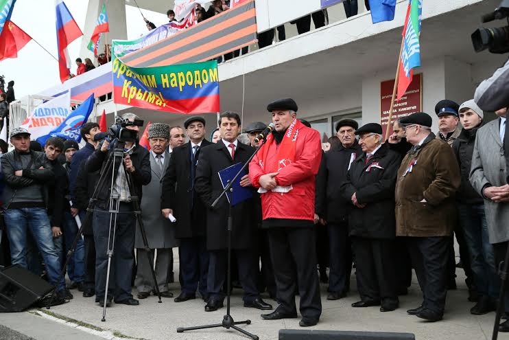 Республика Дагестан. Митинг в поддержку жителей Крыма прошел в Махачкале