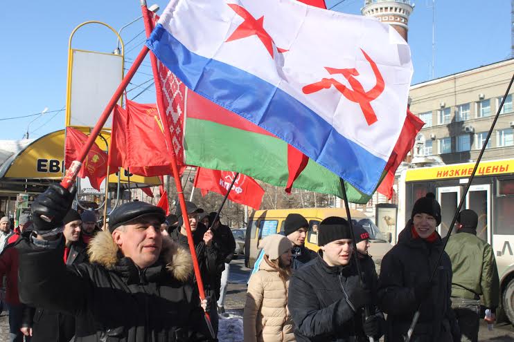 Омичи поддержали граждан Крыма в день референдума