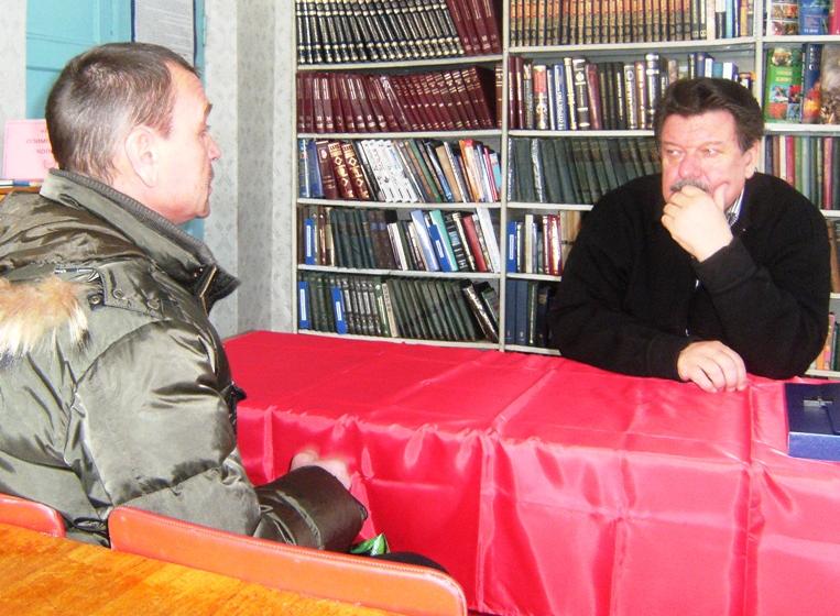 Алтайский край. М.М. Заполев встретился с избирателями Первомайского района 