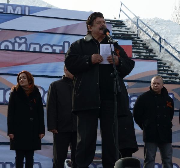 Алтайские коммунисты приняли участие в краевых митингах в поддержку народов Украины и Крыма