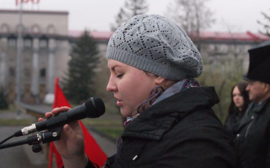 Делу Ленина верны! Митинг красноярских коммунистов