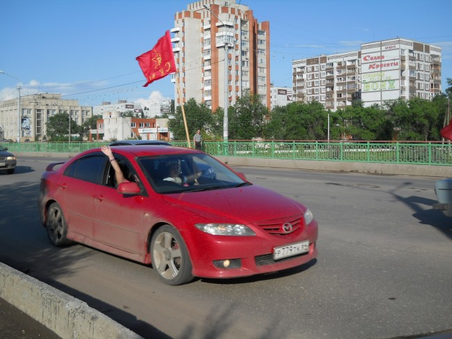 Межрегиональный комсомольский автопробег Саратов – Самара — Пенза прибыл в Балаково