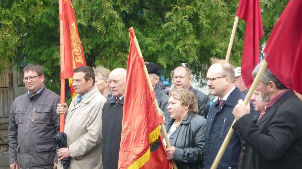 Орловская область. В поселке Залегощь открыли памятник В.И. Ленину