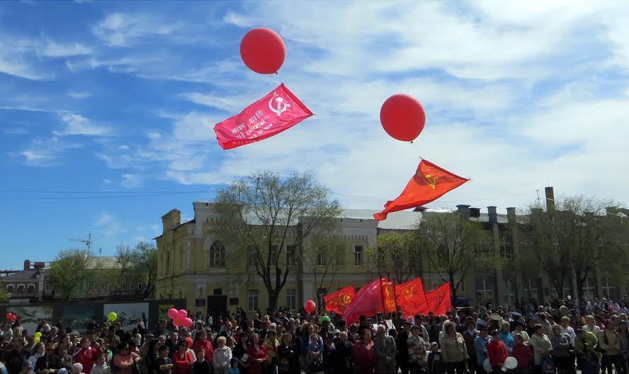В Оренбурге коммунисты встретили День Победы