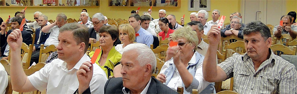 Наш лозунг: “Вернем власть и собственность народу!”. Итоги 42-й отчетно-выборной конференции Курского обкома КПРФ