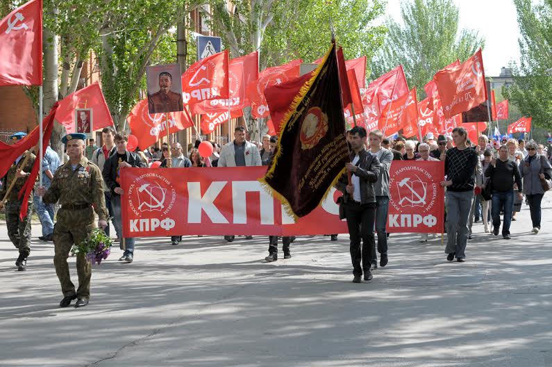 Волгоградская область. В г. Волжском победный май-2014 собрал тысячи горожан