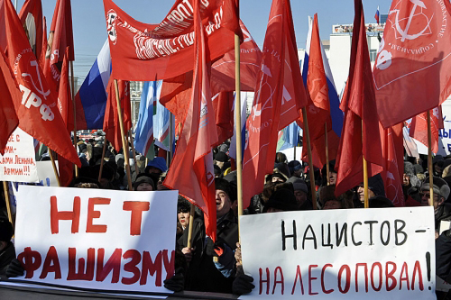 Митинг под лозунгом «Остановить фашизм на Украине!» прошел в Якутске