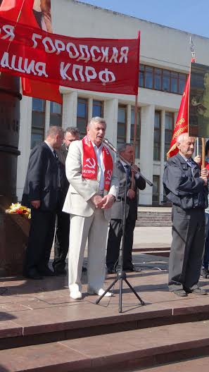 Калуга: Первомай шагает по планете