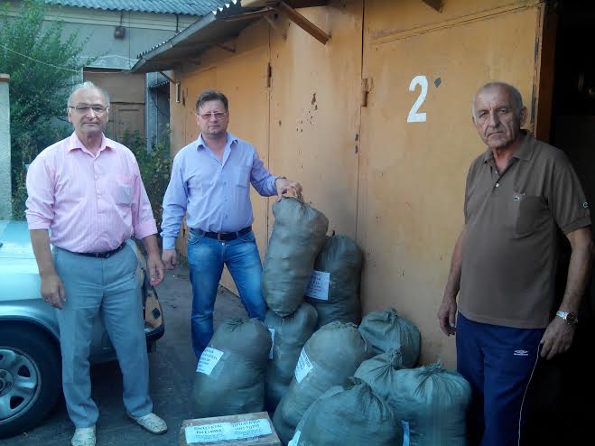 Белгород. Сбор и отправка гуманитарной помощи Юго-Востоку Украины  продолжается