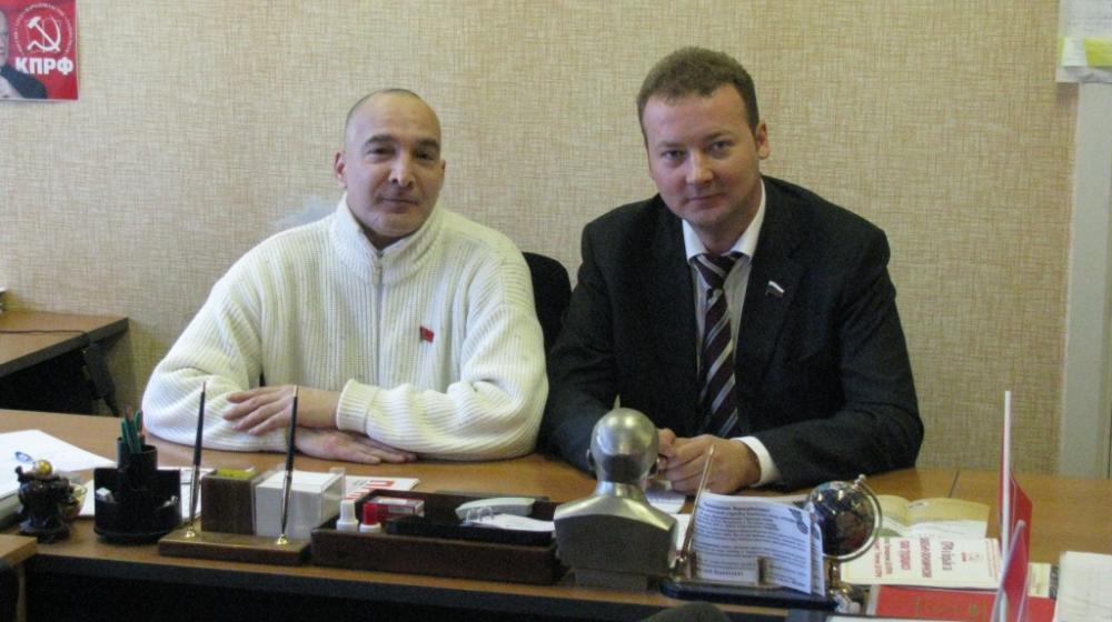 Республика Коми. Кандидат в губернаторы от КПРФ А.А. Андреев получил наказы избирателей города Воркуты 