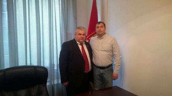 К.К. Тайсаев провел встречу с первым главой Луганской Народной Республики В.Д. Болотовым 
