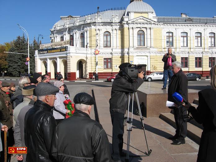 Тамбов. Нет прощенья палачам!