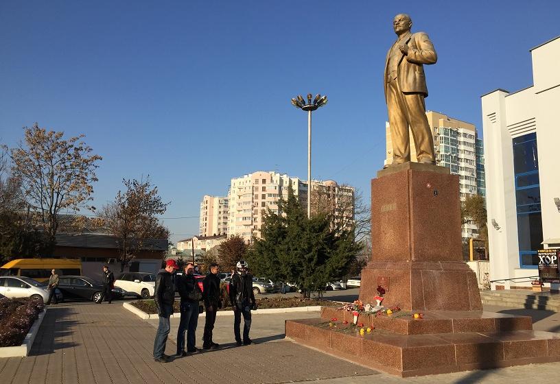 Краснодарский край. Мотопробег в честь Великого Октября
