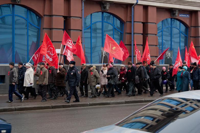 Томская область отметила годовщину Великого Октября