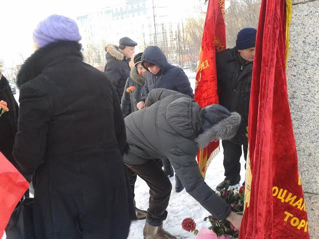 Праздник Великого Октября в Салехарде