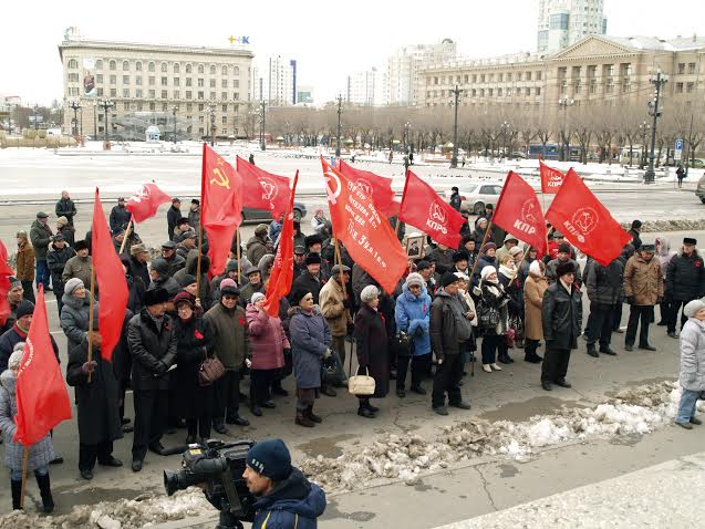 Годовщина Октябрьской Революции в Хабаровске