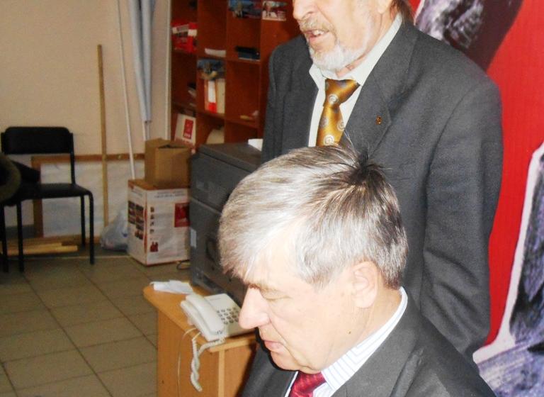 Лидер курганских коммунистов В.А. Кислицын принял участие в пленуме КРК областного комитета