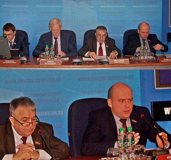 Казань. Члены фракции КПРФ в Госсовете Татарстана  подвели итоги своей работы в осеннюю сессию