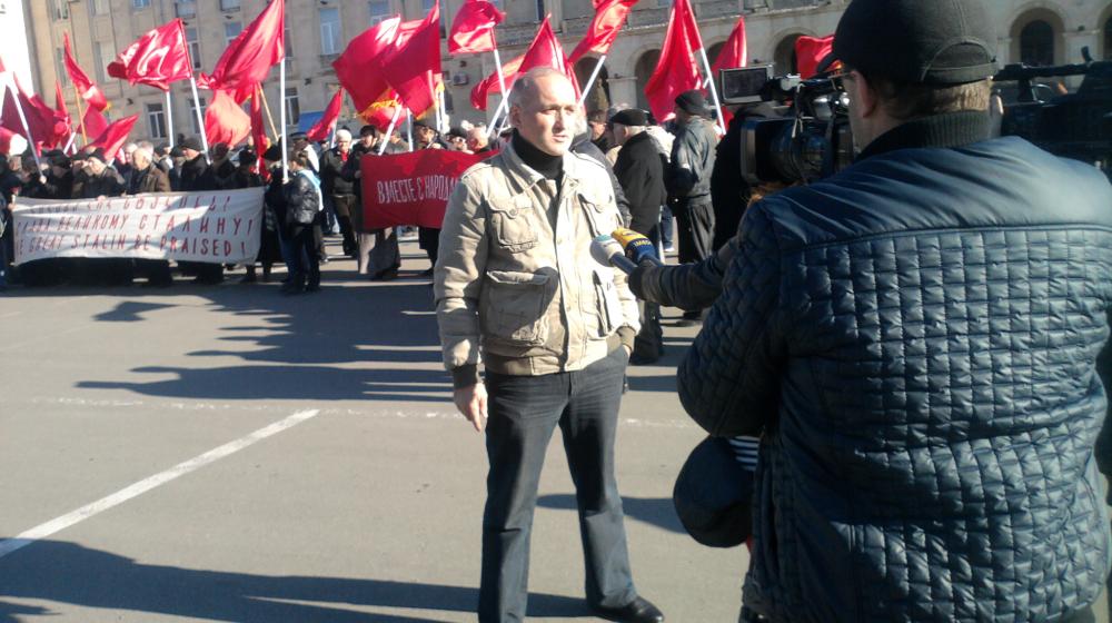Акция коммунистов в Грузии на День рождения Сталина: «Восстановить дипотношения с Россией!»