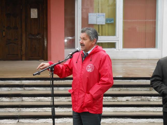 Псковская область. День рождения Вождя на Родине Знамени Победы