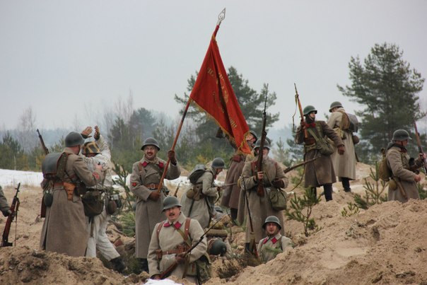 Зимняя Война. Комсомольцы приняли участие в военно-исторической реконструкции советско-финской войны 