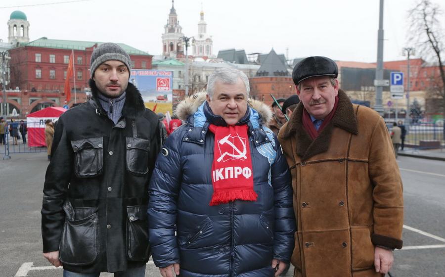 В Москве прошла встреча депутатов-коммунистов с избирателями в рамках Всероссийской акции протеста 5-6 декабря. Фоторепортаж Игоря Казакова