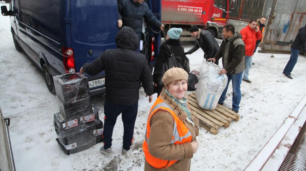 Свердловская область. Очередная партия гуманитарной помощи отправлена в Новороссию