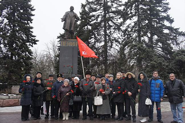 Ростовская область. Ленин - живее всех живых!
