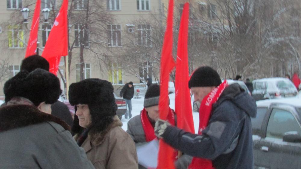 Установим памятник И.В. Сталину! Пикеты коммунистов Кузбасса