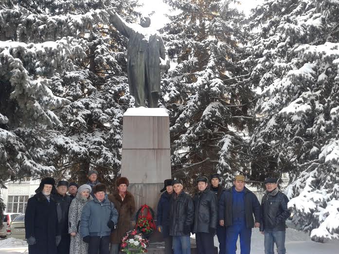 Калужская область: «Ленин жил! Ленин жив! Ленин будет жить!»