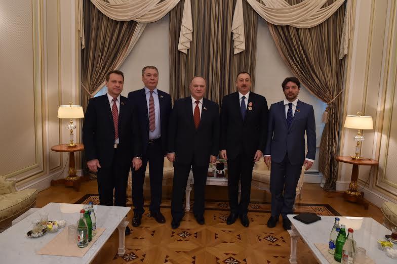 Визит Г.А. Зюганова в Азербайджан 9-10 февраля 2015 года. Фоторепортаж 