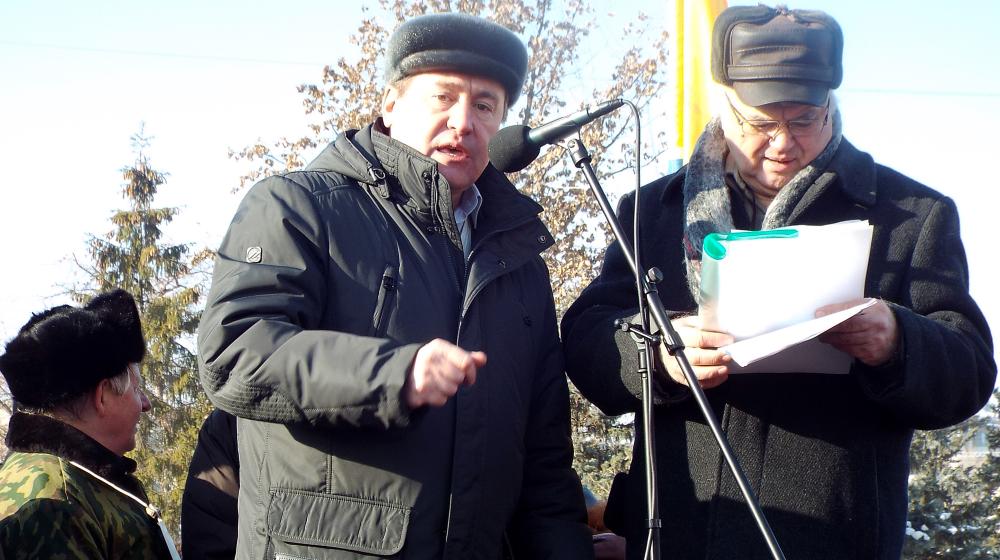 Оренбургская область. В Орске состоялся митинг против политики губернатора от "Единой России" Ю.А. Берга