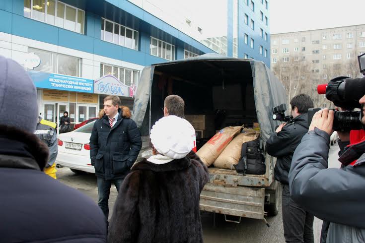 Свердловск - Новороссии. Отправлен очередной гуманитарный конвой