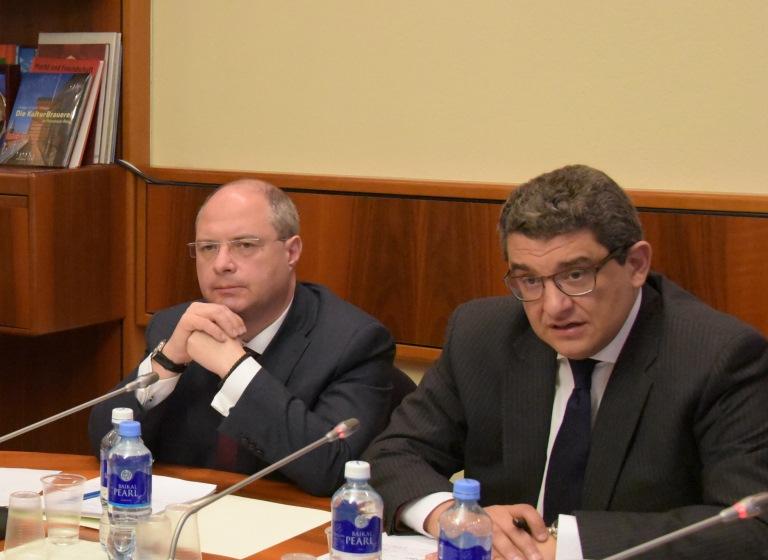 Состоялась встреча Межфракционной депутатской группы по защите христианских ценностей с Послом Арабской Республики Египет в РФ доктором Мохамедом Эльбадри в связи с массовым убийством христиан в Ливии