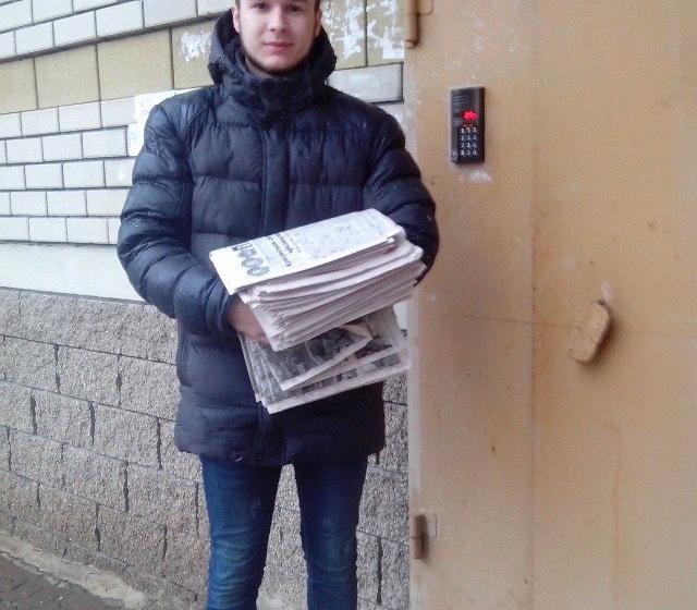 Комсомольцы Белгорода с «Правдой» в руках на страже интересов жителей