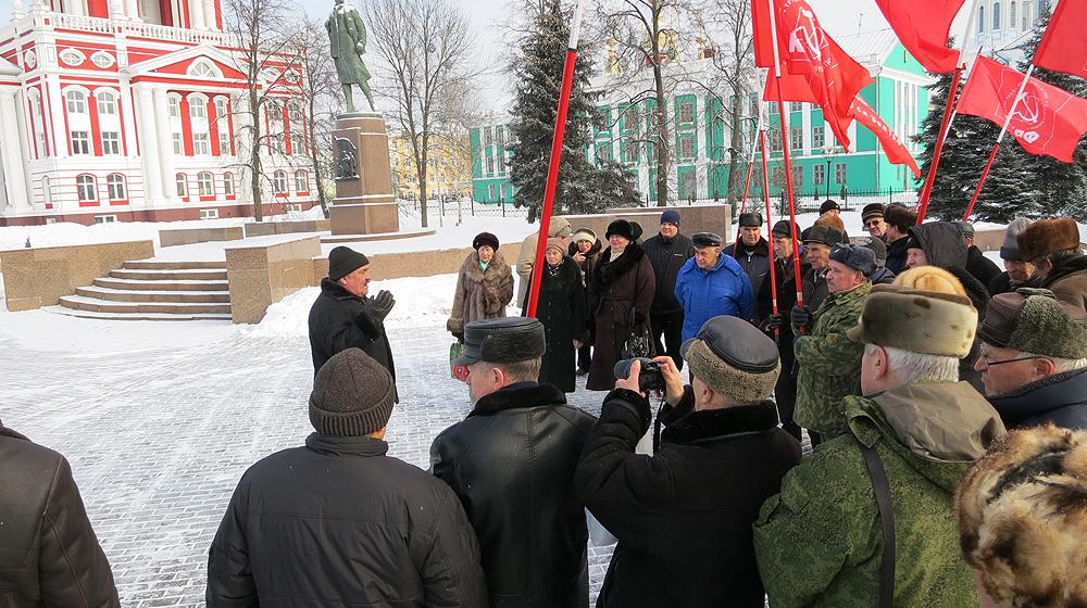 Тамбов. Правительство разрушения – в отставку!
