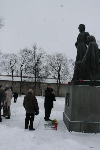 Псковские коммунисты отдали дань памяти А.С. Пушкину