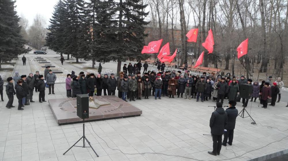 В Хакассии прошли митинги против антинародной политики правительства