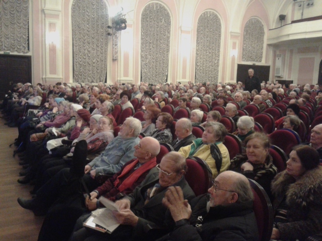 В Санкт-Петербурге состоялось массовое собрание детей войны 