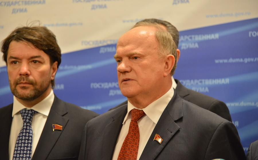 Г.А. Зюганов: Власти в Киеве не способны вести нормальный диалог с Донбассом